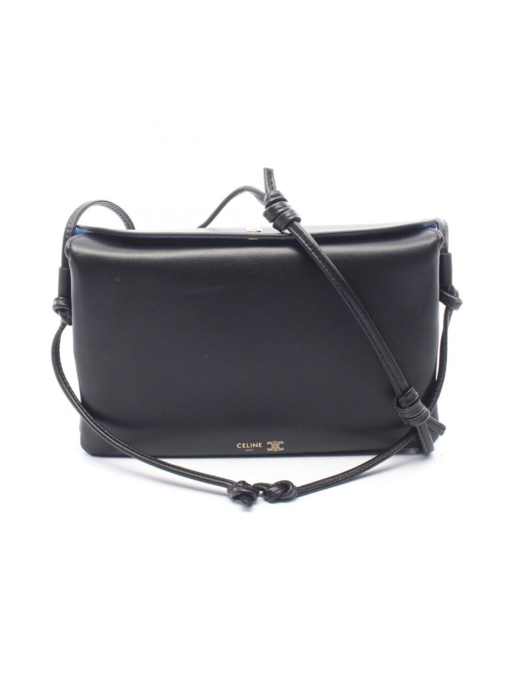 Celine Shoulder Bag Trio Flap Leather